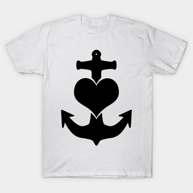 Anchor T-Shirt by zachattack